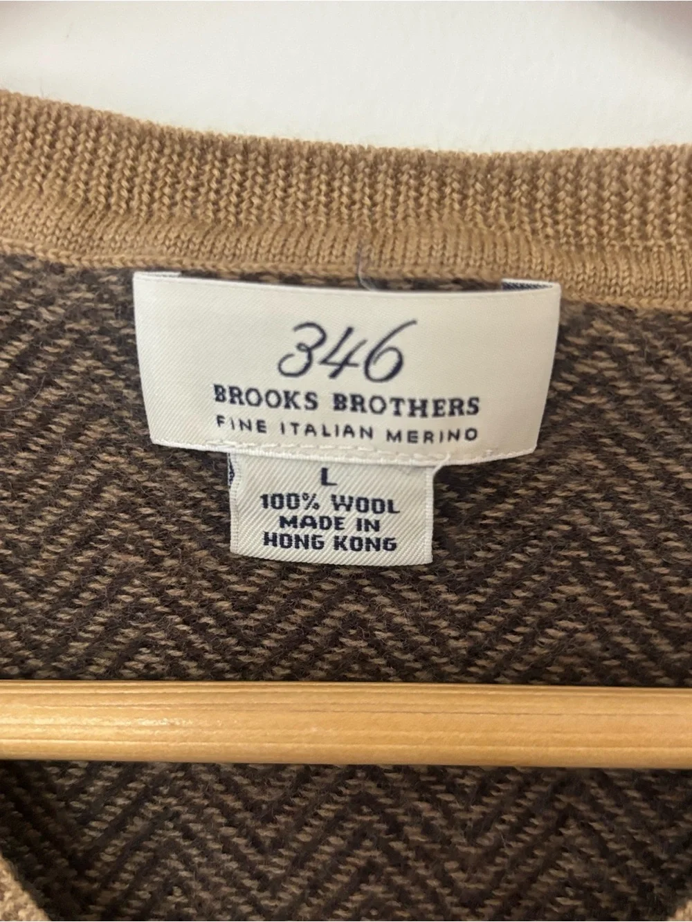 Brooks Brothers V-Neck Sweater Vest